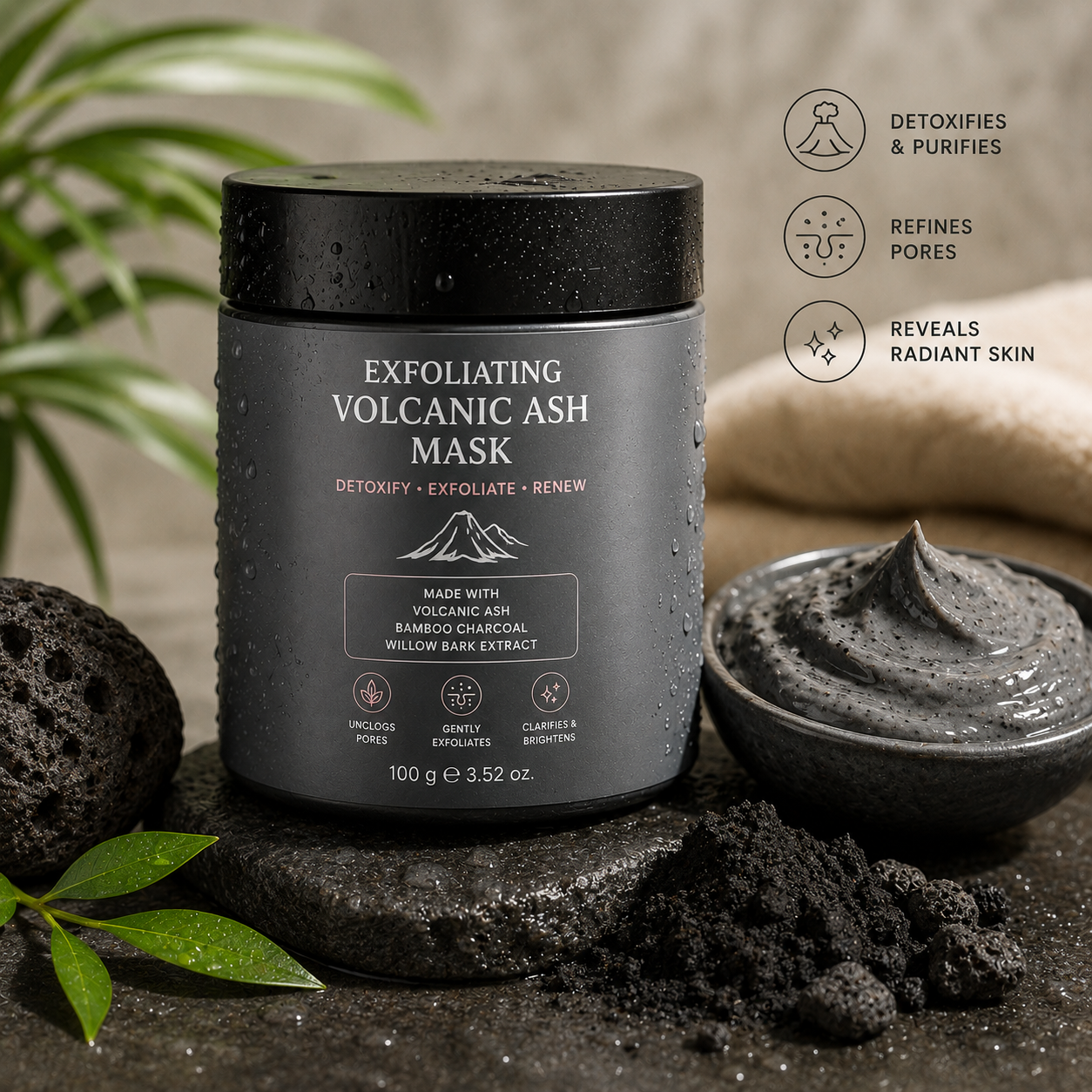 exfoliating volcanic ash mask exfoliating volcanic ash mask