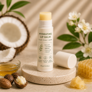 Home hydrating lip balm