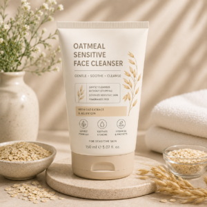 oatmeal sensitive face cleanser