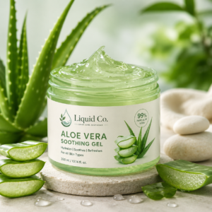 Home aloe vera soothing gel